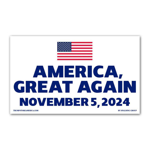 America, Great Again Vinyl 5' x 3' Banner